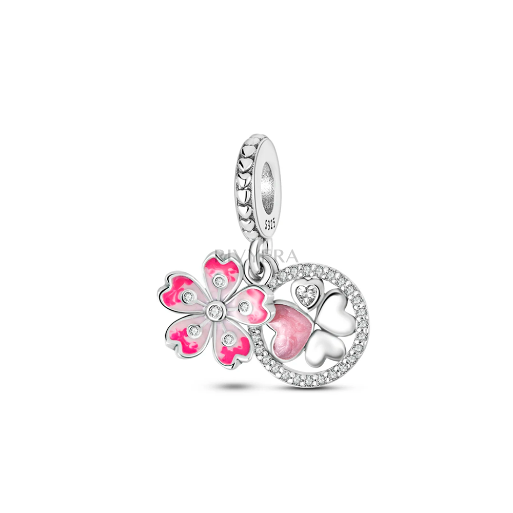 Rosa Blume Charm