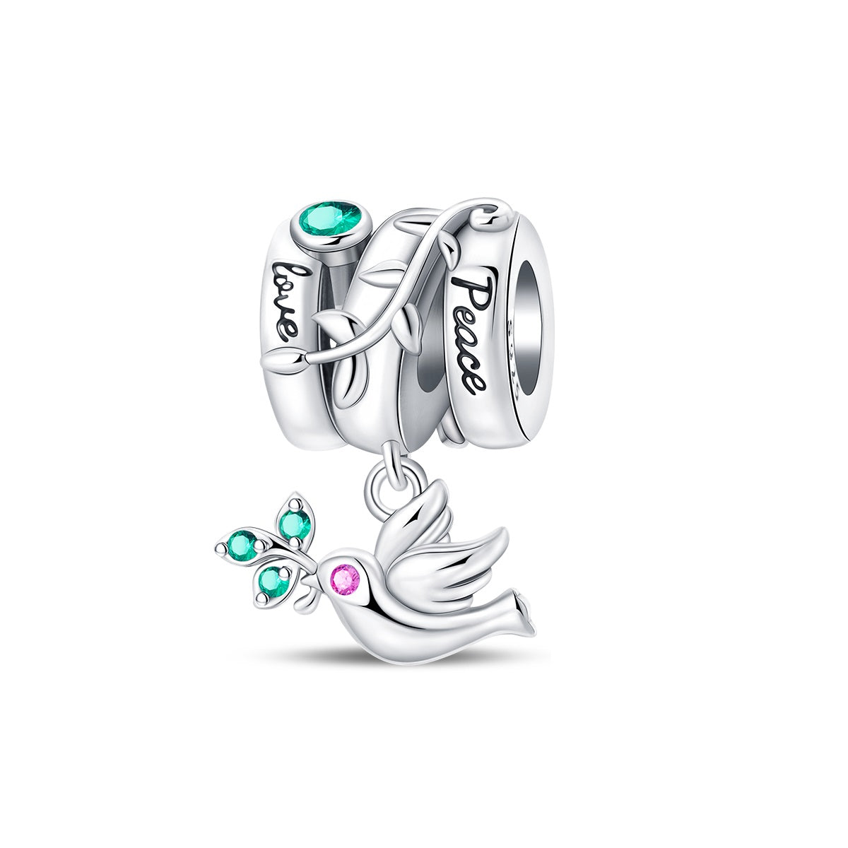 Liebe & Frieden Charm