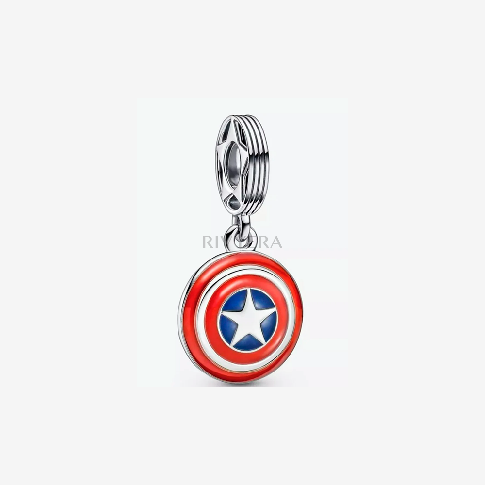 Captain America Schild Charm