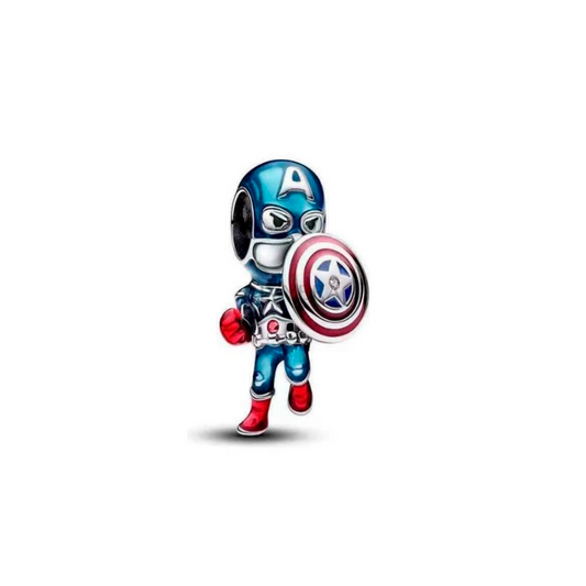 Captain America Charm