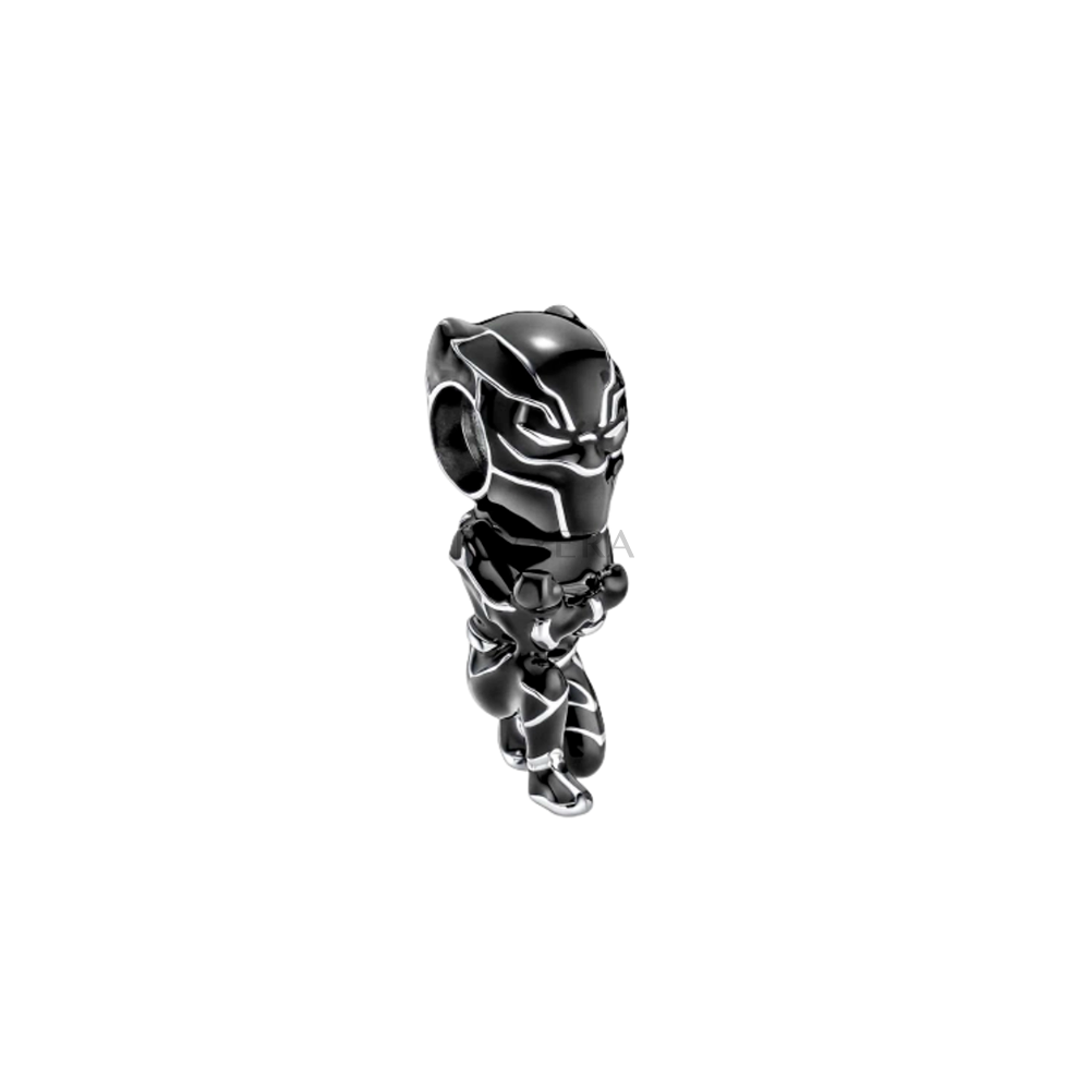Schwarzer Panther Charm