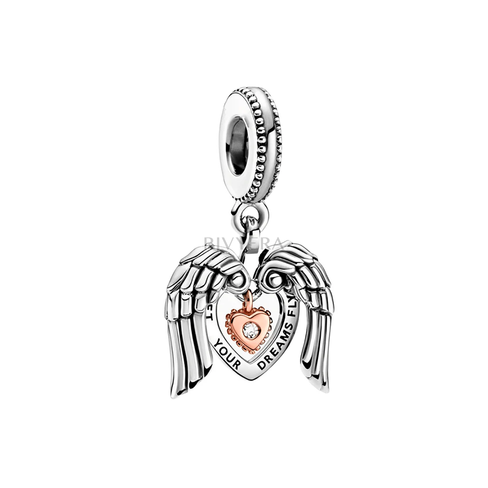 Träumerisches Herz Charm