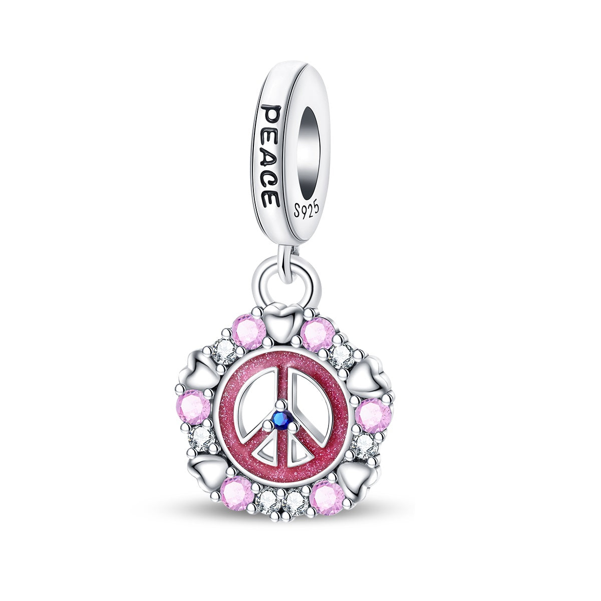 Friedenssymbol Charm