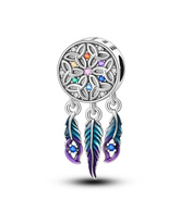 Bunte Mandala Charm