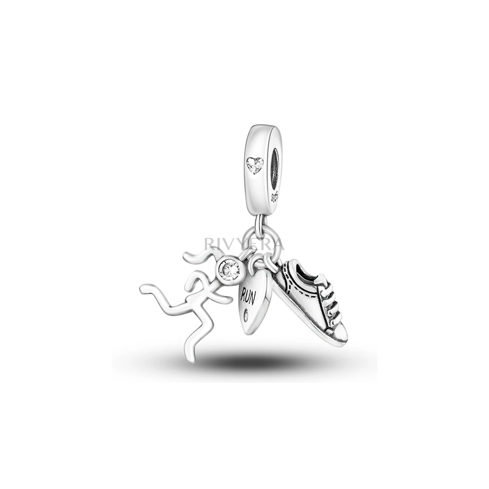 Marathonläufer Charm