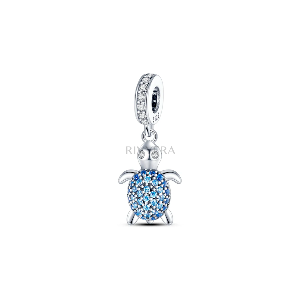 Blaue Meeresschildkröte Charm