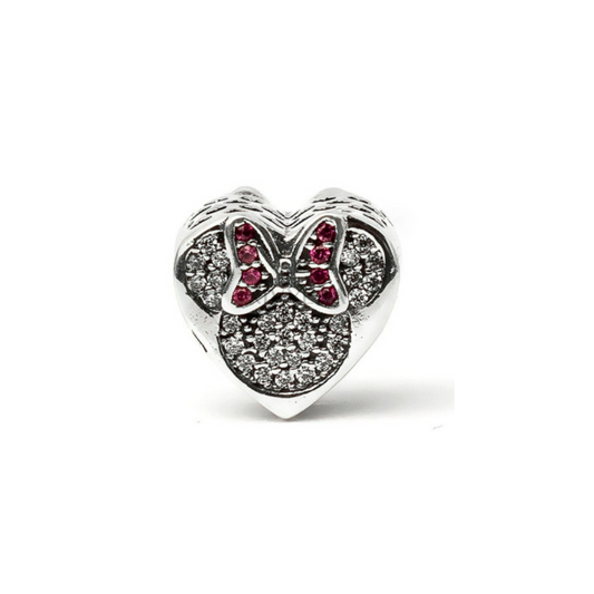 Eingefasste Minnie Charm