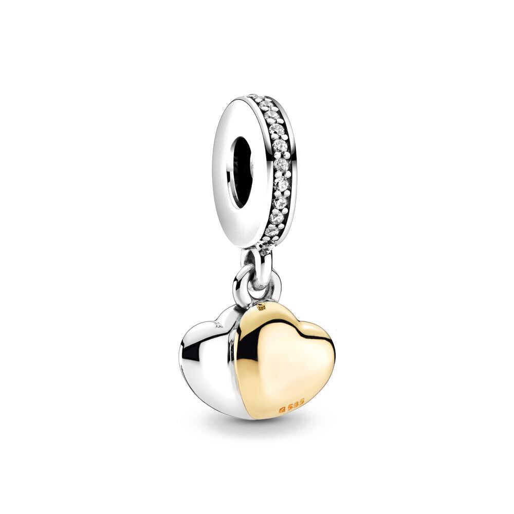Partnerherz Charm