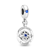 Windrose-Kompass Charm