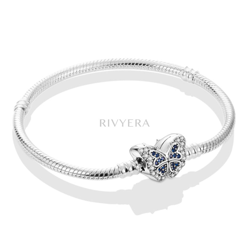 Blaue Schmetterling Armband