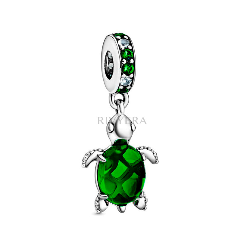 Grüne Schildkröte Charm