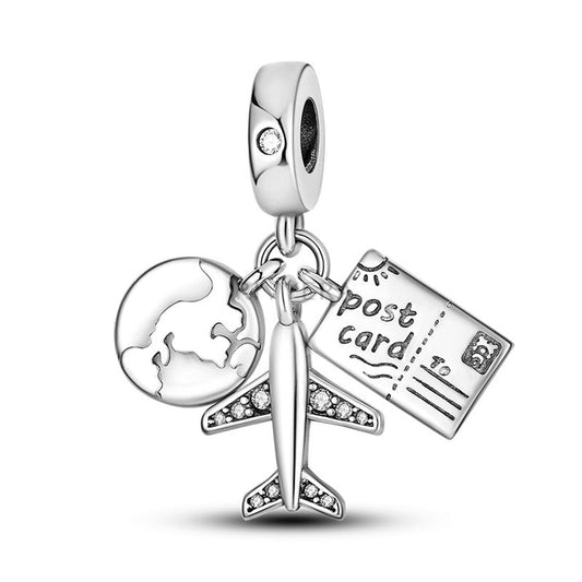 Postkarte Reise Charm