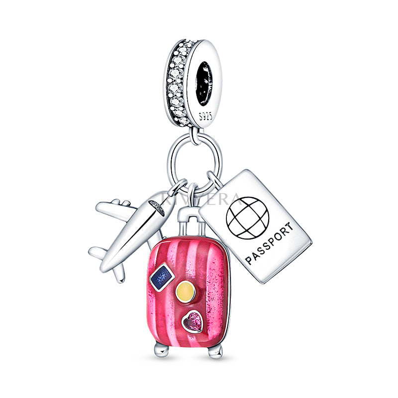 Rosa Reisender Charm